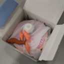 Mini Portable Desktop Humidifiers for Bedroom,Small Humidifier with Cherry Tree,Quiet,Cool Mist, Auto Off,7 Colors Night Light,320ml Air Humidifier Home Office Travel(PINK) (PINK)