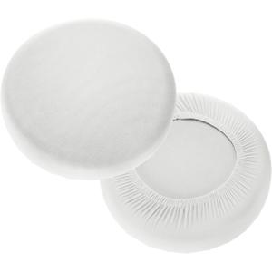 uxcell 2 Pack Stool Covers Round, 11-15 Inch Bar Stool Covers Washable Dustproof Slipcover Seat Cushion with Elastic for Bar Kitchen Living Room Decor, White