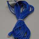 GE Cat6 Ethernet Cable, 50ft Ethernet Cable, Up to 1Gbps, Rated 250 Mhz, UTP, For High Speed Internet Devices, Streaming Devices, Routers, RJ45 Connectors, for Home or Office, Blue, 70330