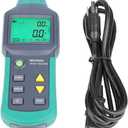 Circuit Analyzer AC100-240V RMS Circuit Analyzer Tester MS5908A LCD Circuit Analyzer, Voltage Detector GFCI RCD Fault Tester (MS5908A US Plug)