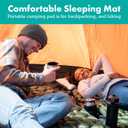 Sleepingo Ultralight Sleeping Mat - Inflatable & Compact Camping Air Mattress for Backpacking, Hiking- New (73.5"L x 21.5"W x 2"Th)