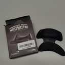 Ergonomic Wrist Rest for Mouse - Desk Mouse Pad Wrist Support, Smooth-Glide, Comfortable Curved Low-Profile Design for Gaming, Office, or Home Use. Right Handed. Best for Small/Medium Hand (Black)