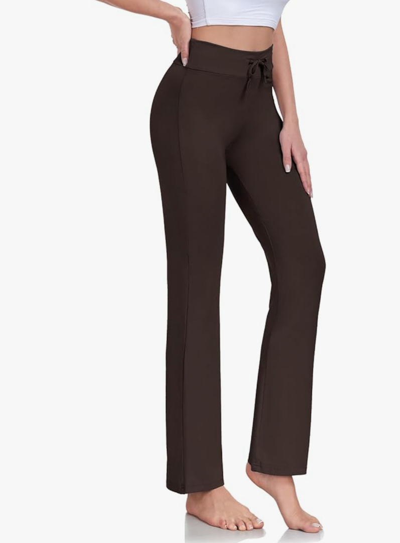 ADANIKI Women's Long Modal Comfy Drawstring Trousers Loose Straight-Leg for Yoga Running Sporting Size 3XL