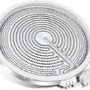 UPGRADED WB30T10130 12" Dual Haliant Surface Element Replacement for GE Stove, AP4344395 12"/9" Dual Radiant Surface Element, PS2321564 12 inch Burner Replace AH2321564 1474216