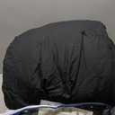 ROSGONIA Oversized King Comforter 128x120, 3pcs Super King Plus (1 Black Comforter & 2 Pillowcases) Lightweight Oversized King Bedding Set Blanket