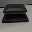 Solar Post Cap Lights 12 Pack, Fence Post Solar Lights, Warm White/Cool White Lighting, Black Waterproof Outdoor Post Lights for Garden Patio Porch, 4x4, 5x5 or 6x6 Vinyl/Wooden Posts