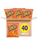 40 Count Intense Nacho Non Spicy Takis best before 12/15/25