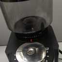 Aromaster Burr Coffee Grinder with 25 Grind Setting, Adjustable 2-12 Cups Timer, Professional Conical Coffee Bean Grinders for Home Use, 3-Ears Portafilter Holder, Anti-static, Cleaning Brush, Black