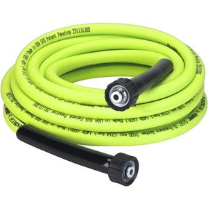 Flexzilla Pressure Washer Hose 5/16" 25' M22 3100PSI, ZillaGreen - HFZPW3525M-E
