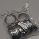 Wide Mouth Canning Lids and Rings for Ball or Kerr,Mason Jar Large Lids and Bands Set of 12