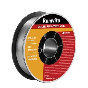 Flux Core Welding Wire .030, E71T-GS 030" -Diameter Flux Core Mig Wire,10-Pound Strong ABS Plastic Spool with Low Splatter Welding Wire