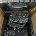 Elite Gourmet Electric Deep Fryer, 4.5 Qt Total Oil Capacity (Dual 2-Qt Split Baskets), 1700 Watts, Stainless Steel, Separates Foods for Simultaneous Cooking, Stainless Steel