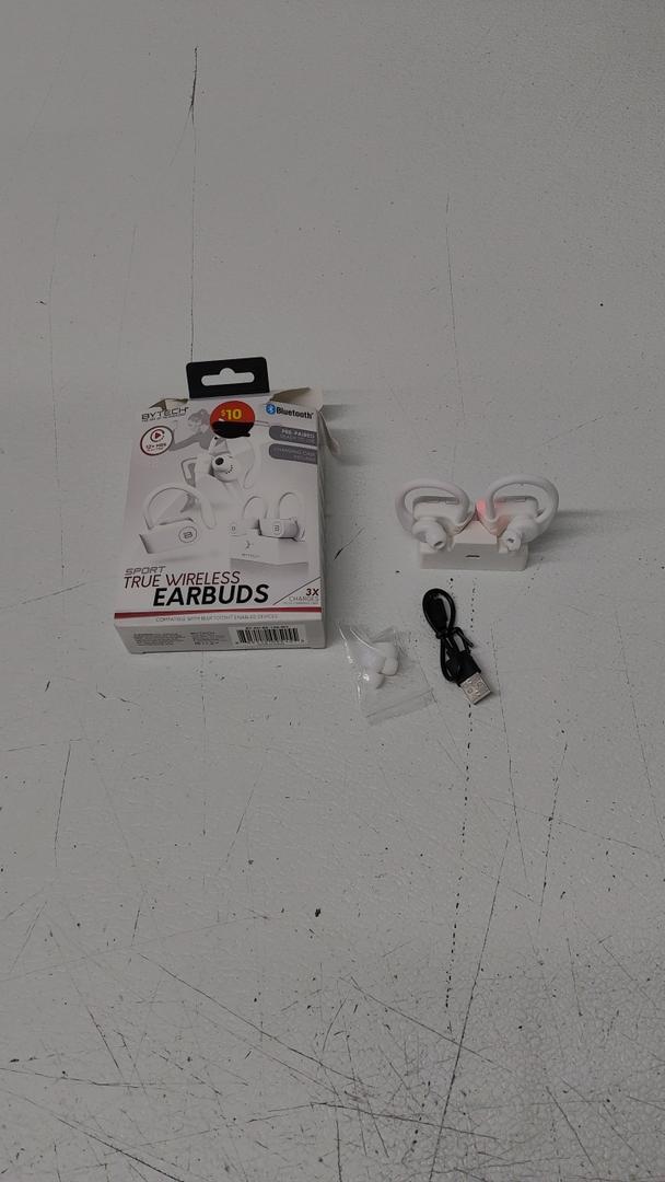 by tech FF01 BE SPORT HOOK FARBUDS WHITE