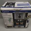 Capresso 116.04 Pump Espresso and Cappuccino Machine EC100, Black and Stainless, 46 oz