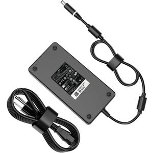 240W AC Charger Fit for Fit for Dell Alienware M15 R3 R4 R7 R6 R5 M17 R5 R3 R4 15 R3 R2 17 R3 G15 G16 G7 G5 G3 M16 M17X M14X X15 Gaming Laptop Power Adapter