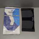 NEENCA Professional Knee Brace, Compression Knee Support with Patella Gel Pad & Side Stabilizers, Medical Knee Sleeve for Pain Relief, ACL,PCL, Meniscus, Injury Recovery, Arthritis, Sports, Workout... (Large, Black)