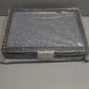 Shot Glass Display Case, 30 Shot Glasses Holder with Acrylic Door and Removable Shelve, Wall-Mounted Shadow Box for Home and Bar Decor, Black