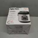 AROMA Digital Rice Cooker, 4-Cup (Uncooked) / 8-Cup (Cooked), Steamer, Grain Cooker, Multicooker, 2 Qt, Stainless Steel Exterior, ARC-914SBD