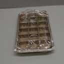 Brownie Pan with Dividers with Cutter Rectangular Cake, Non-stick Stainless Steel Brownie Baking Pan, Mold with Divider Grid for Brownies, Cakes, Bread, Baking Tool