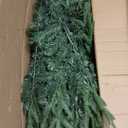 6.5ft Prelit Artificial Christmas Tree with 2368 PE PVC Tips, Premium Pre-Lit Holiday Xmas Tree with 300 UL Incandescent Lights, Metal Hinges & Foldable Base for Home Office Party, Green