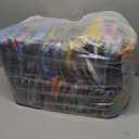 Patelai 96 Pcs Backpacks Bulk Colorful Kids Bookbags,Tie-dye, Approx. 42 X 30 X 12.5 Cm/ 16.8 X 12 X 5 Inches