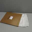 Chyhomenyc White Sheer Curtains 30 Inch Length, Light Filtering Leaf Tufted Textured Small Window Kitchen Curtain Over Sink, Short Half Window Curtains for Bathroom Basement, 30" Wx30 L, 2 Panels