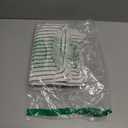 ZWJD Throw Pillow Covers 20x20 Set of 2 Striped Pillow Covers with Fringe Chic Cotton Decorative Pillows Square Cushion Covers for Sofa Couch Bed Living Room Farmhouse Decor (Olive Green)