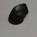 MEETION Ergonomic Mouse, Wireless Vertical Mouse RGB Backlit Rechargeable Mice for Bluetooth(5.2 + 3.0) & USB-A with USB-C Adapter 4 Adjustable DPI for Mac/Windows/Android/PC/Tablet/iPad Black