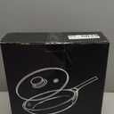 Nonstick Wok, 13-Inch Carbon Steel Wok Pan with Glass Cover, Woks & Stir-Fry Pans for Induction, Electric, Gas, Halogen, All Stoves