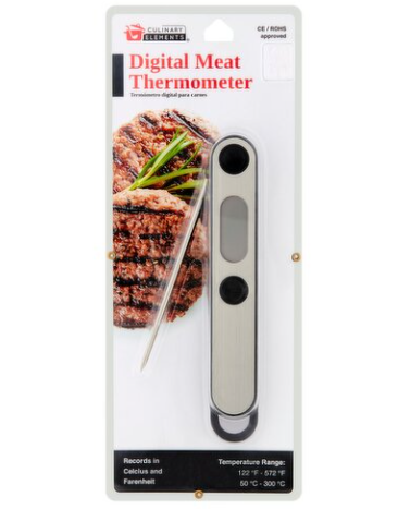 Culinary Elements Digital meat Thermometer (120°f-220°f)