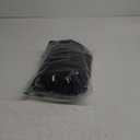 Mens Goth Baggy Cargo Jeans with Pockets Steampunk Patchwork Embroidery Wide Leg Denim Pants (X-Small, F10 Black)