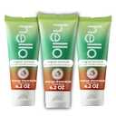 Hello Magical Mermaid Kids Toothpaste with Fluoride, Orange Dreamsicle Flavor Toothpaste for Kids, Safe for Ages 2 and Up, Helps Prevent Cavities, Strengthen Enamel, Polish Teeth, 3 Pack, 4.2 Oz Each