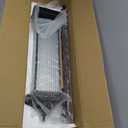 32'' Long Outdoor Wall Light Fixture Big with Dimmable E26 LED Bulb, Modern Waterproof Outdoor Porch Light Large Exterior Wall Sconce with Glass for Entrance, Patio, Garage (Black, 31.5'', 1-Lamp)