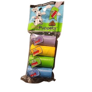 Poo Puppets 2 Rolls 48 Bags 4 Pack