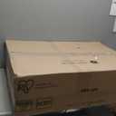 IRIS USA 4-Shelf Extra Heavy Duty Deep Plastic Storage Shelves, 800lb Capacity, 57" H x 36" W x 24" D, Large Modular Shelving Unit Storage Organizer for Garage, Home, Warehouse & Gym, Rack - Black