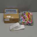 TOEMUR 140 Pcs Cute Pens Set - 70 Fun Character Pens Bulk with 70 Pen Bags, Animal & Cartoon Gel Pen for friends, Office, Birthday & Christmas Gifts, Party Favors (Colorful)