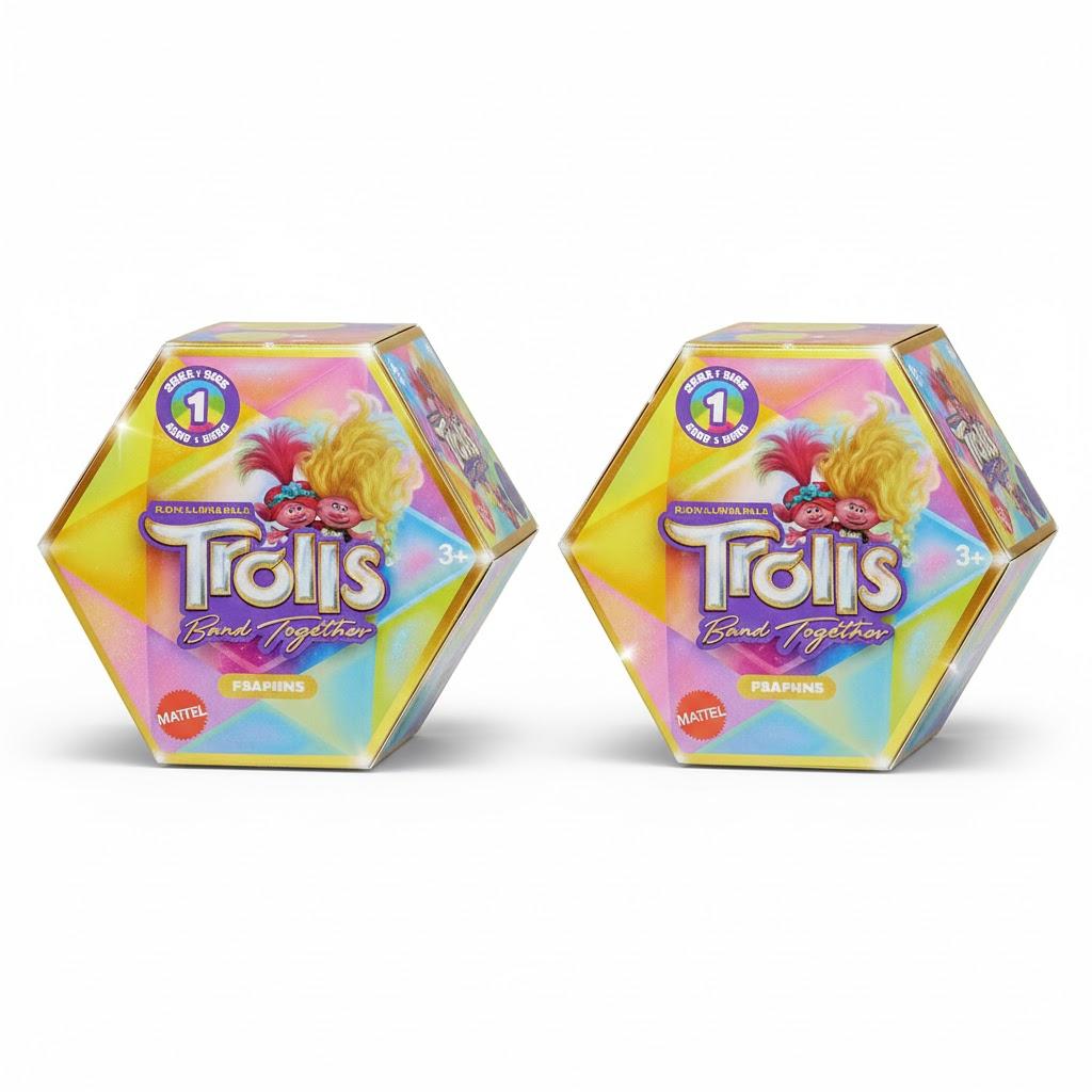 MTL TROLLS POM POM WAVE 2 Pack
