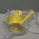 Ausluru Metal Watering Can with Removable Spout, Galvanized, Perfect for Indoor and Outdoor Use (1 Gallon, Yellow)