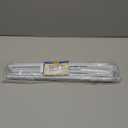 Yafa Home Fashion Heavy Duty Single Standard Adjustable Curtain Rod Hardware Included(White, 66"-128")