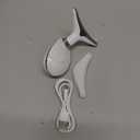 Face Light Therapy Device, Based on Triple Action LED, Thermal, and Vibration Technologies, Face and Neck Beauty Device with 7 Color LED for Home Use, Improve Skin(Glossy White)