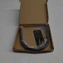 HONSETY 19" Microphone Gooseneck, Multifunction DIY Universal Metal Hose, Black