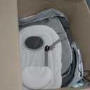 Electric Baby Swing for Infants to Toddler, Portable Swing Rocker with 5 Point Harness, 5 Sway Speed, Bluetooth,12 Preset Lullabies with Remote Control, Infant Swing for Baby Boys & Girls, Grey (Gray)