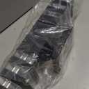 tewei Up and Down Outdoor Lights Exterior Wall Light Fixture, 3-Layer Black Modern Outdoor Lights for House, IP65 Waterproof Aluminum Exterior Wall Sconce for Porch Garage, Warm White 3000K, 2 Pack