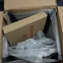 18 Inch Dining Chairs Set of 4, Farmhouse Metal Chairs with High Back and Wooden Seat, Stackable Industrial Bar stools for Dining Room(Black)