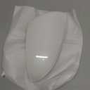 White Rearview Mirror Cover Cap Door Wing Mirror Cover Cap Replacement For Kia Optima K5 2016 2017 2018 2019 2020 (Right Passenger Side)