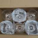 Qunclay 24 Pcs Shot Glasses Cute Cognac Snifter Small Brandy Snifter for Tasting Brandy Drinking Port Glasses for Whiskey Wine Beer (5oz)