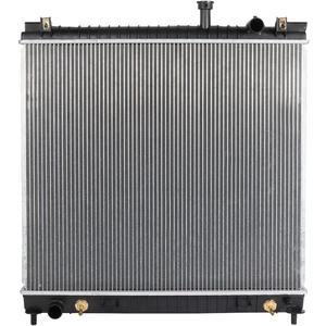 SCITOO Full Aluminum Radiator Replacement for 2004 2005 2006 2007 2008 2009 2010 Infiniti QX56 2005-2011 2012 2013 2014 2015 Armada 2004-2015 Titan CU2691 Plastic Radiator 5.6L
