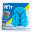 Inflatable Water Play Vest Boys Ages 3-5 New Blue Kids Swimming Pool Summer