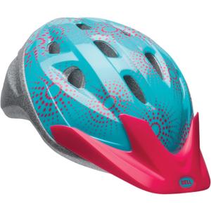 Bell Rally Child Bike Helmets (One Size, Blue/Pink)