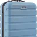 Wrangler Hardside Spinner Luggage, Blue Heaven, Carry-On 20-Inch, 22-inch